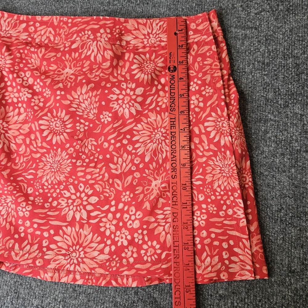 Ripskirt Hawaii Wrap Skirt Dahlia Teaberry Size Small Length 1 Quick Dry Pockets - Picture 6 of 7